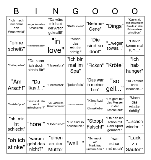 Steffi-Bingo V4 Bingo Card