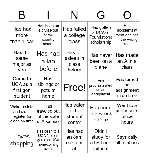 THIS IS HOW WE DO IT Bingo Card