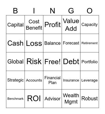 AFP Bingo Card