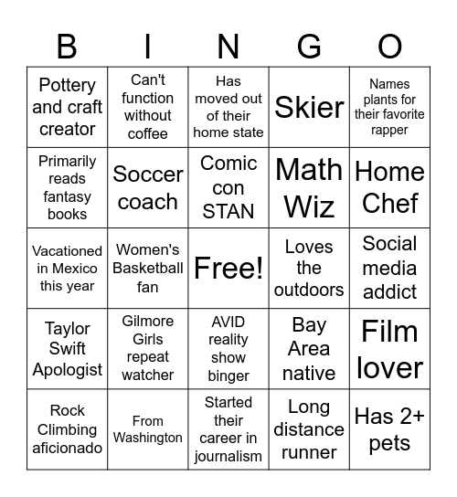 Paid Marketing Bingo Card