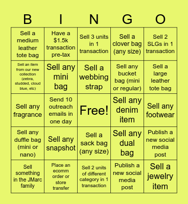 Fashion Valley Bingo Cards Bingo Card