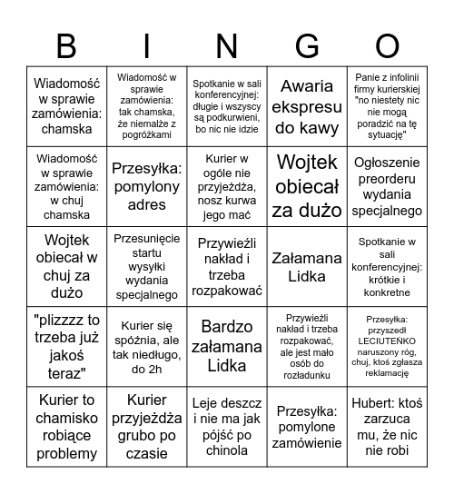 Biuro CD-Action Bingo Card