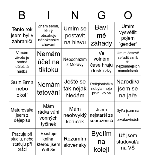 RELIBINGO Card