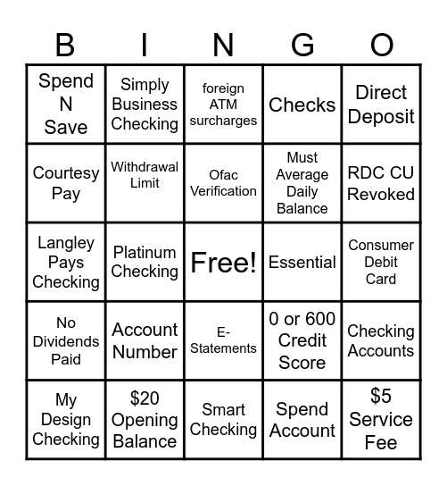 Check In with Monica & Cynthia Bingo Card