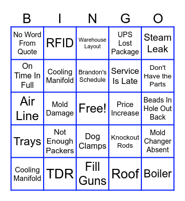 MPI Meeting Buzzword Bingo Card