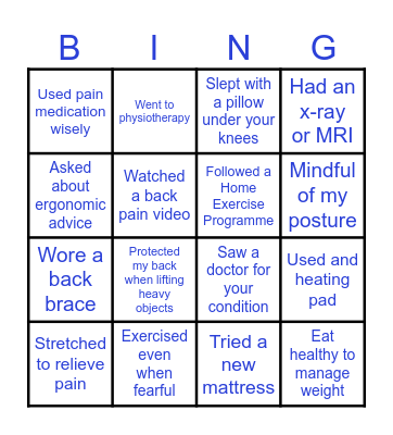 LBP Bingo Card