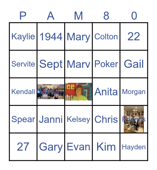 Happy Birthday! Bingo Card