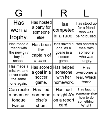 This  Bingo Card