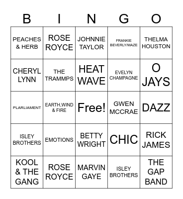 BOTTLEZ UP OLDSCHOOL Bingo Card