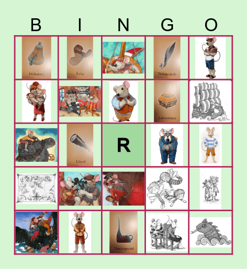 Rumini Bingo Card