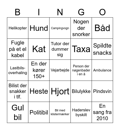 Bustur Datalogi 2024 Bingo Card