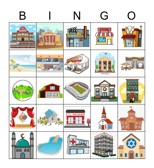 La Ville Bingo Card