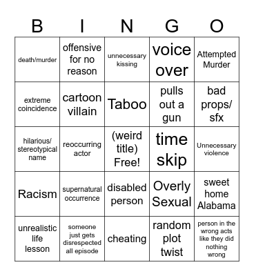 Tomorrow's Teachings bingo Card