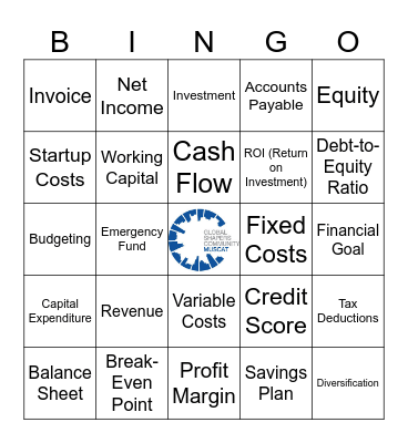 Money Master Bingo Card