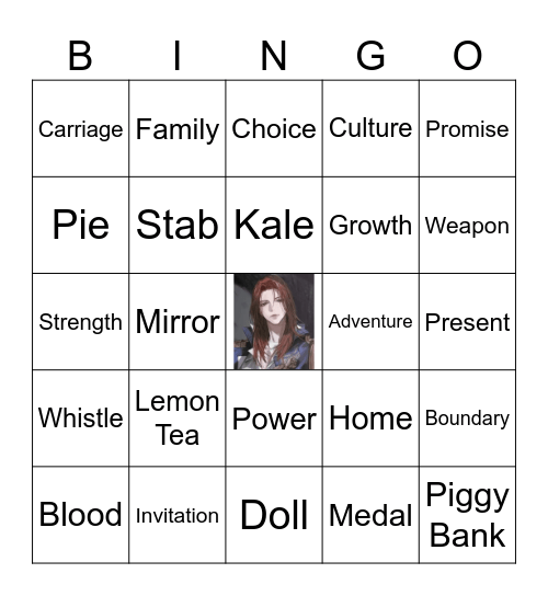 LCF Week 2024 Draft Bingo Card