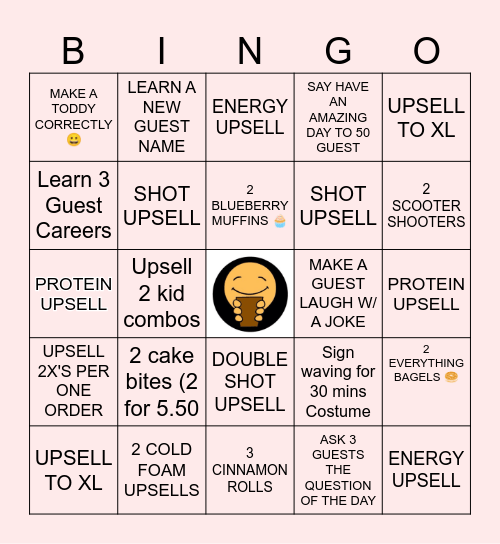 SCOOTER'S BINGO Card