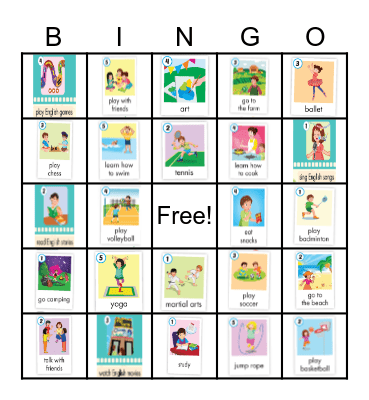 SS4 Theme1 Bingo Card