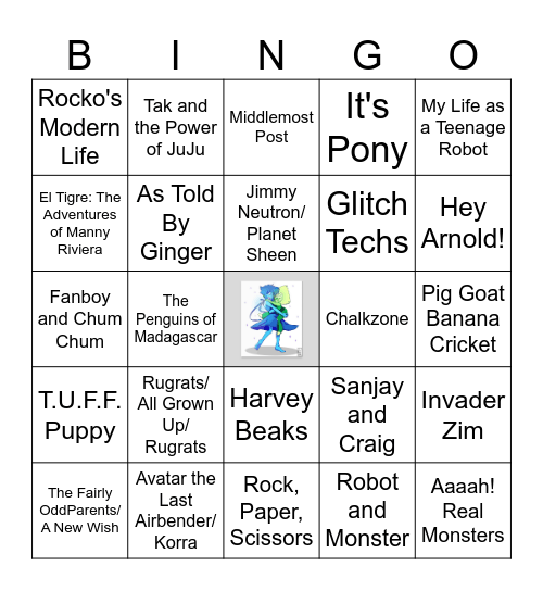 Numbers Bingo Card