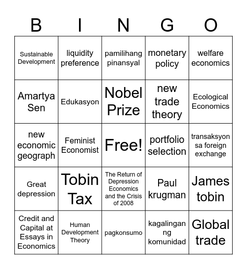 Ap_Bingo Card