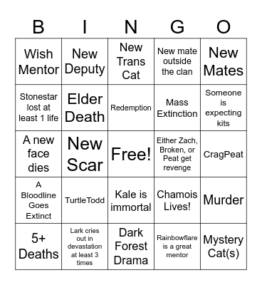 Galaxy Bingo Year 22 Bingo Card