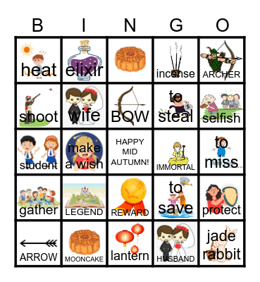MID AUTUMN Bingo Card