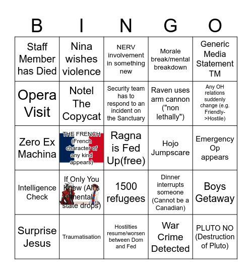 Funny Man Does Bingo Again Bingo Card