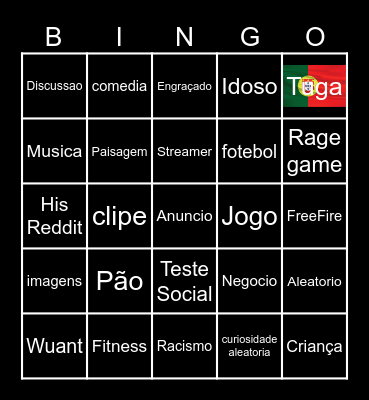 TikTok Bingo deku Bingo Card