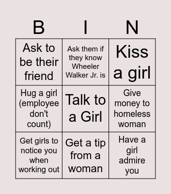 New York Aggie Mets Laid Score Bingo Card