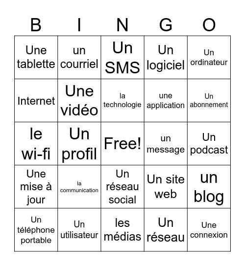 Ingeniosite Humaine 1 Bingo Card