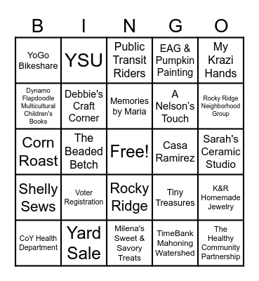 MAFF 2024 Bingo Card