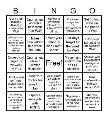 Fall BINGO - CR Bingo Card
