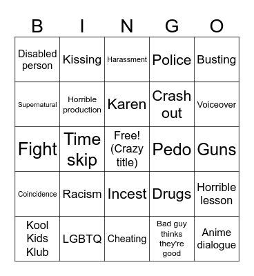 Tomorrows Teachings Bingo Card