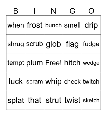 Week of 09/06 (#3) Bingo Card
