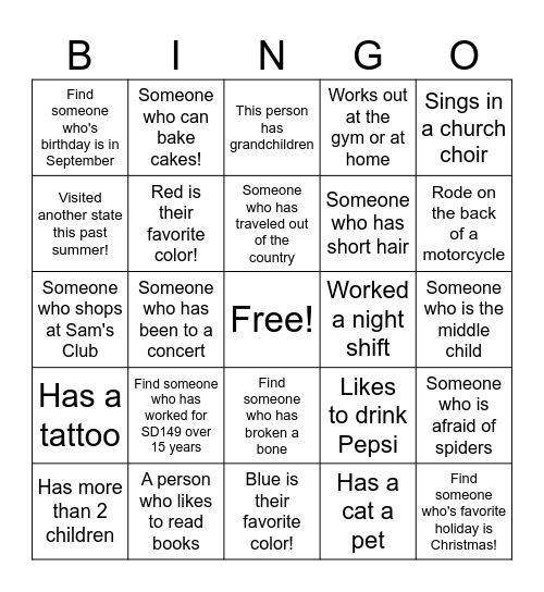 Administrative Assistant's Bingo Card