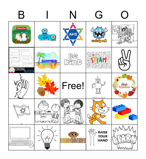 Back to School Bingo! Bingo Card