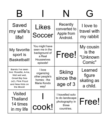 CQV, Process and PMO Team Meeting Bingo Card