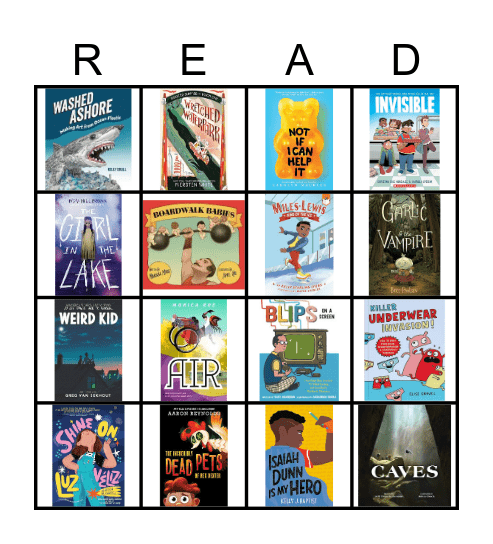 2025 Bluestem Bingo Card