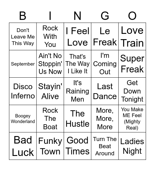 Groovy Baby Bingo Card