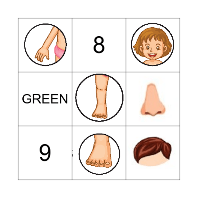 THE BODY! Bingo Card