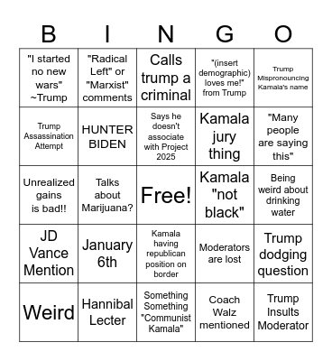im so cooked Bingo Card
