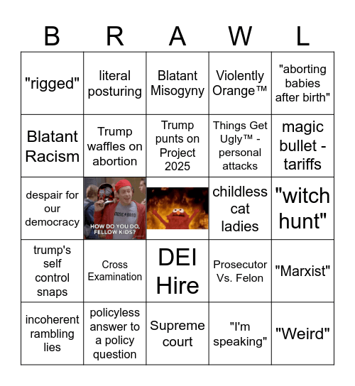 2024 :( Bingo Card