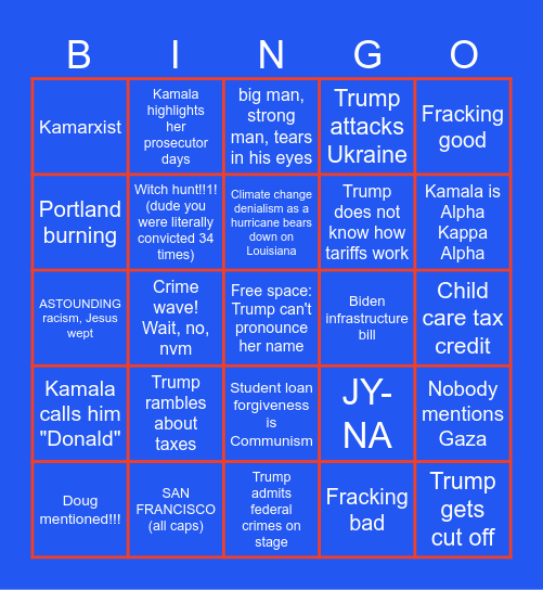 DEBATE ME YOU COWARD Bingo Card