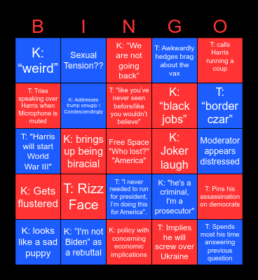 deBINGO??? Bingo Card