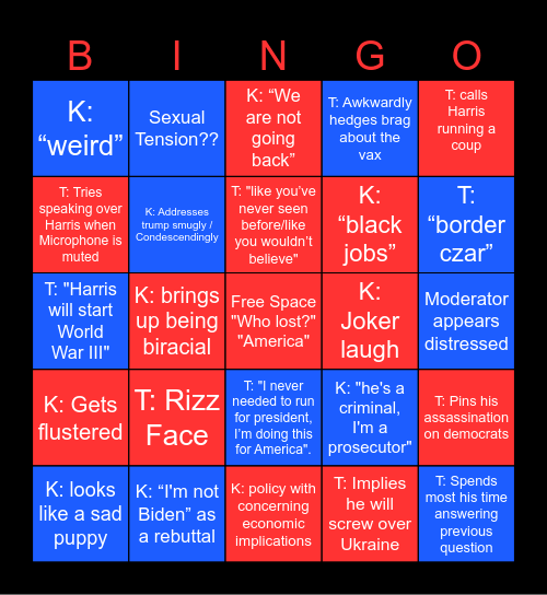 deBINGO??? Bingo Card