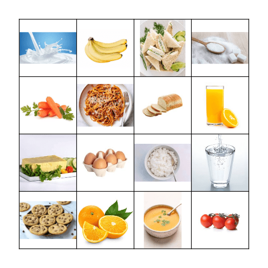 Countable and Uncountable Bingo Card