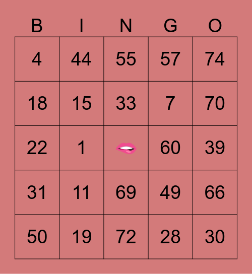 Evil 🫦 Bingo Card