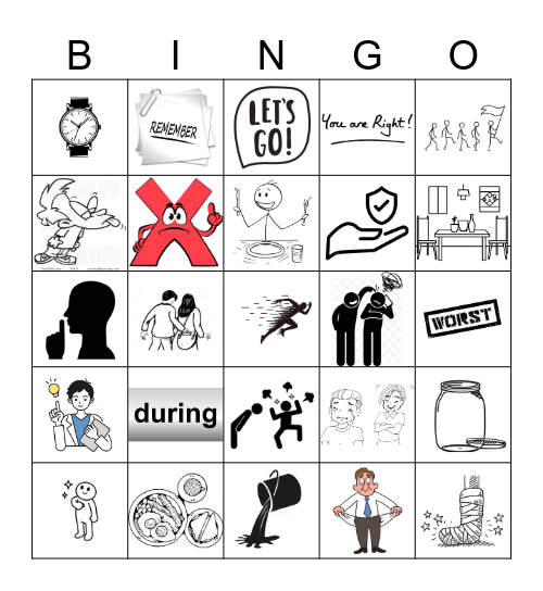 Frère Pénible - side 2 Bingo Card