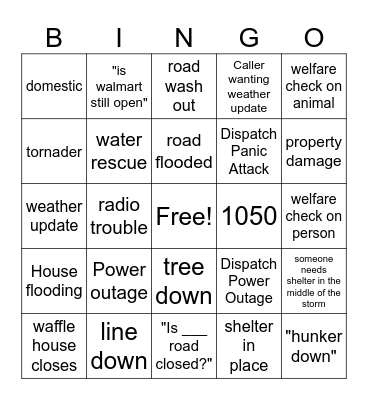 Francine Bingo Card