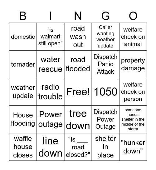 Francine Bingo Card