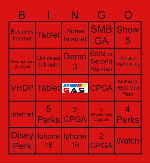 Paris District Apple Launch 2024 Bingo Card